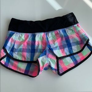LULULEMON speed shorts